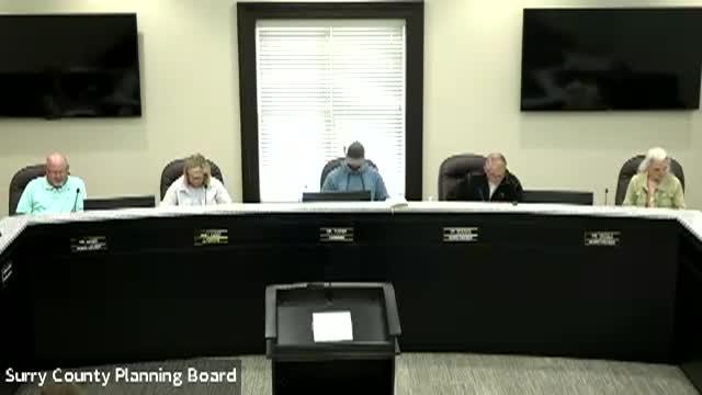 Thumbnail image for 5-11-26 Surry County Planning Board Meeting